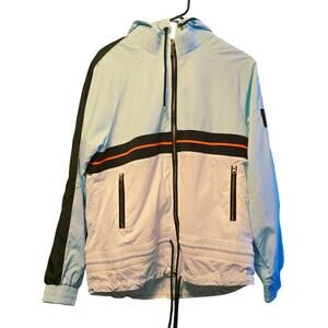 P.E. Nation Blue Color Block Windbreaker - Size XS